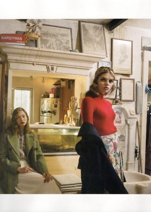 Silvija Skverneviciute for Marie Claire magazine