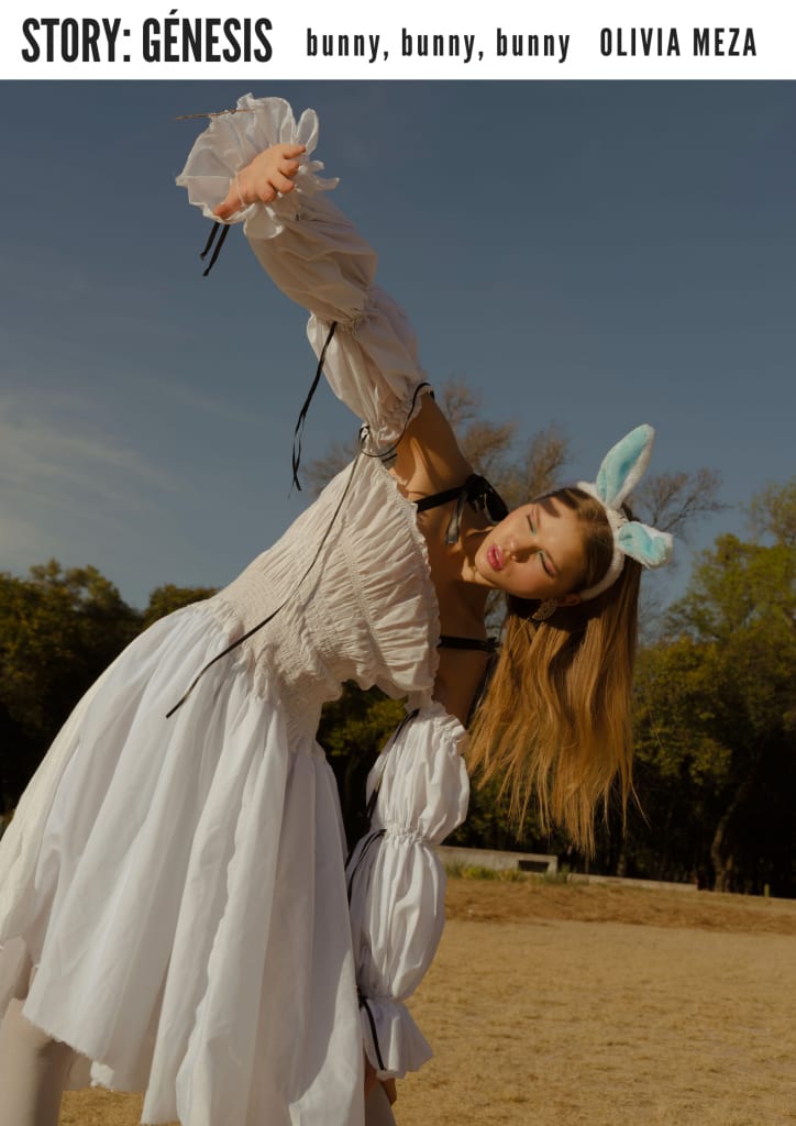 Easter Edtorial for MEOW MAG. Model Gertruda