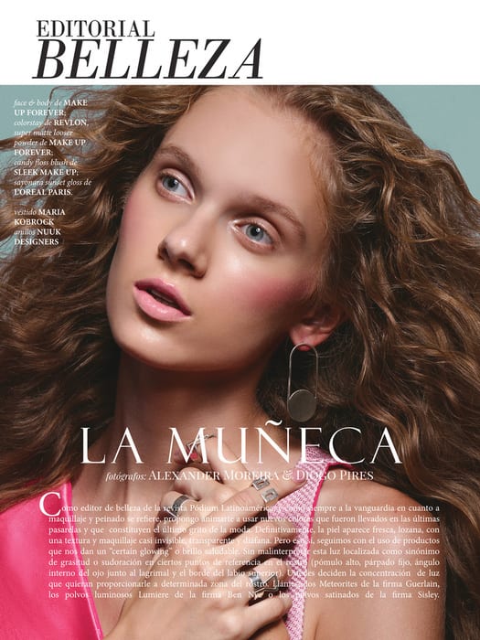 Jogile for "Podium Latinoamerica" magazine in Spain