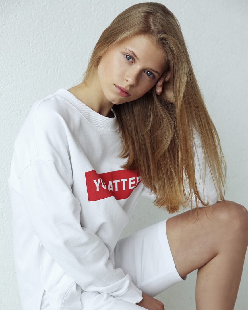 Stunning IEVA P by photographer @natalieberezina 👸🏼💛 #wearesupermodels #super…