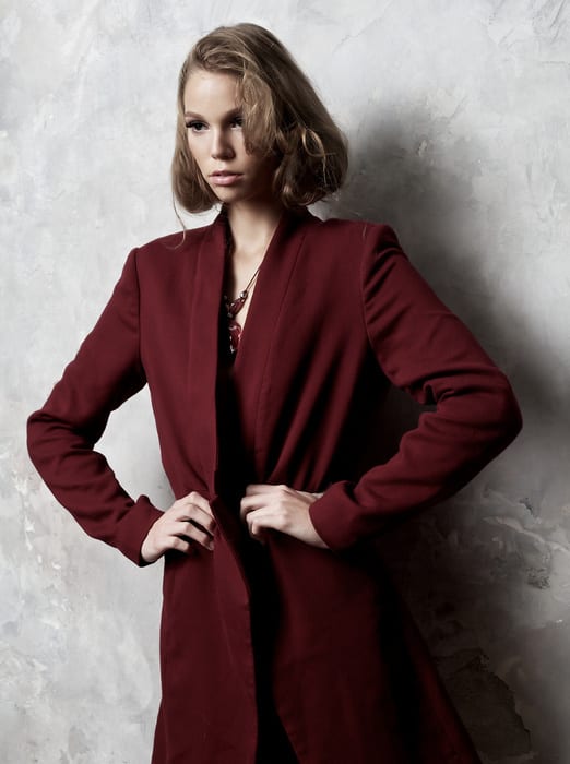 Ieva in very elegant photoshoot by Samuel Rogers