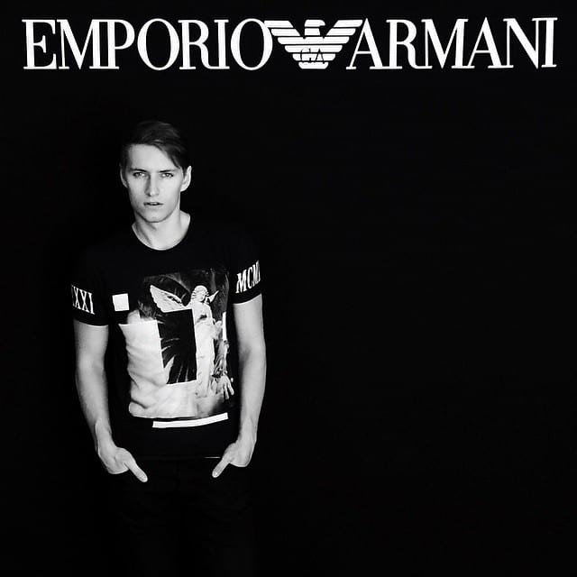 Jevgenij for #Emporio #Armani in #China!