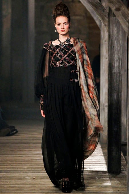 Agne for Chanel show in Scotland!