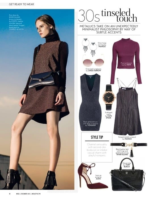Goegeours Evelina for MEGA magazine November issue!