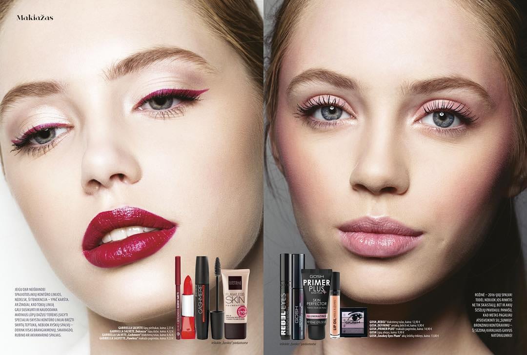 Our Barbie Girl - Ieva S 👸🏼 for Panele magazine March issue 🌟💋🌟 #supermodels …