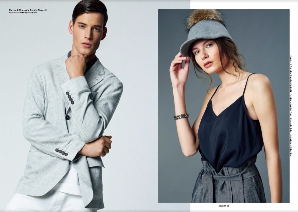 Migle Gromnickaite for Kooss magazine in Spain