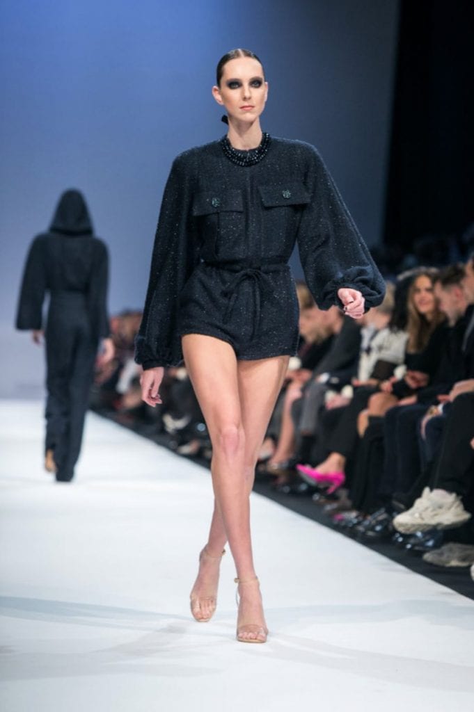 Our beautiful models Ugnė and Evelina for Juozas Statkevicius Haute Couture 2020 Fashion Show