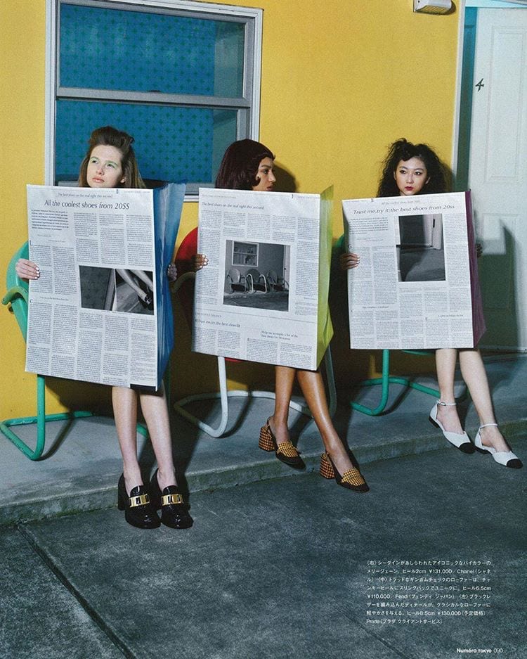 Gabija for Numero Tokyo Magazine