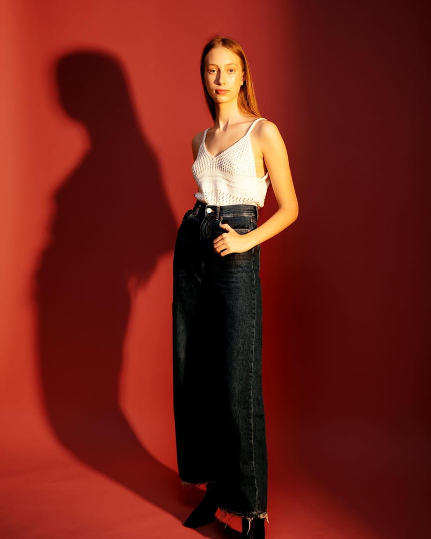 Bare and Beautiful Face of Ieva M