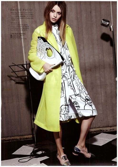 Erika Labanauskaite for Beat of Brand-New Mode magazine photoshoot in Japan