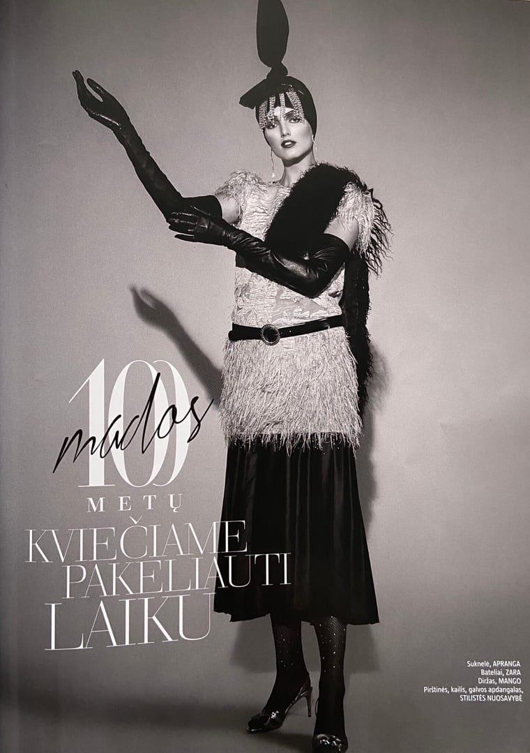Agne for MOTERIS Magazine Editorial