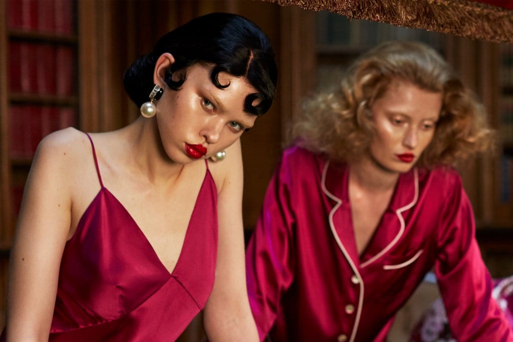 Gertruda for Olivia Von Halle campaign