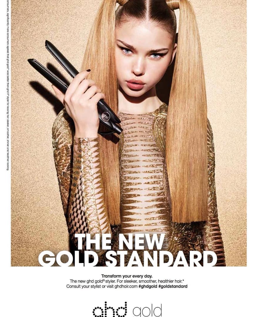 GERTRUDA for GHD Gold advertising 💇🏼#wearesupermodels #supermodels #model #gh…