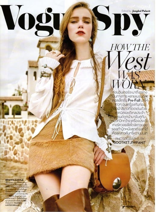 Our beautiful Ugne V. for VOGUE Spy in Thailand!