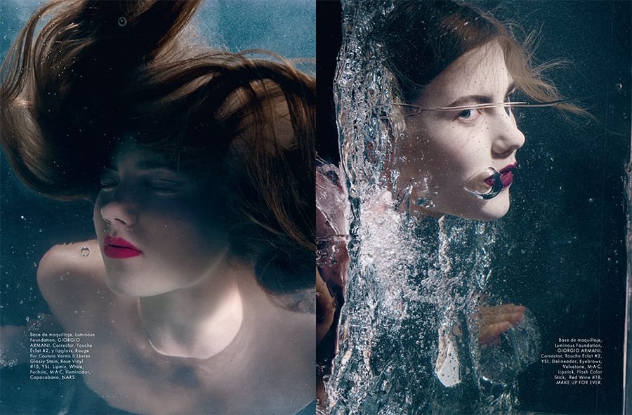 Nida for ELLE magazine in Mexico