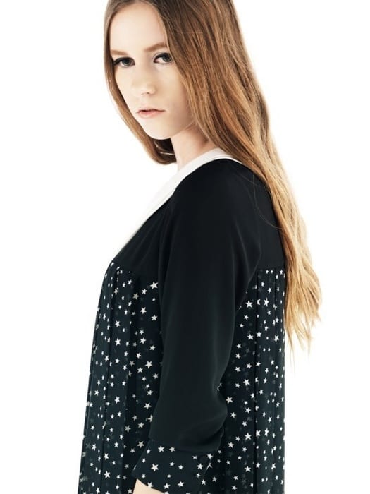 Dovile is the face of Grace Raiment new collection