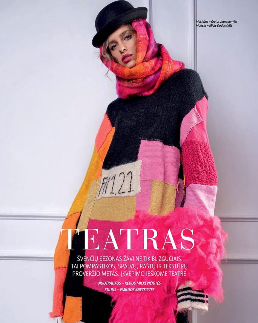 MIGLE D for MOTERIS magazine December issue! Photographer @redamphotography @…