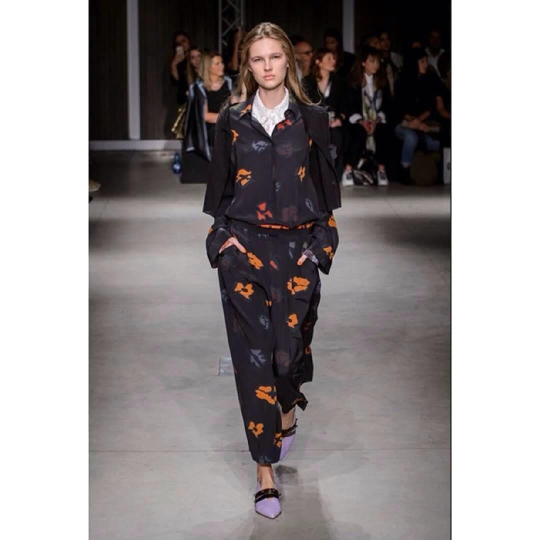 GABIJA for CIVIDINI RTW S/S' 18 fashion show in Milan! 🤘🏼 #wearesupermodels #…