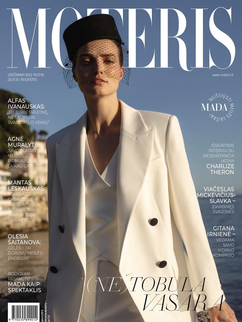 AGNĖ🔥 cover for @moterismagazine