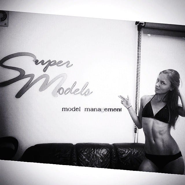 #Repost from sweet Brigita instagram. And she calls #supermodels her second #…
