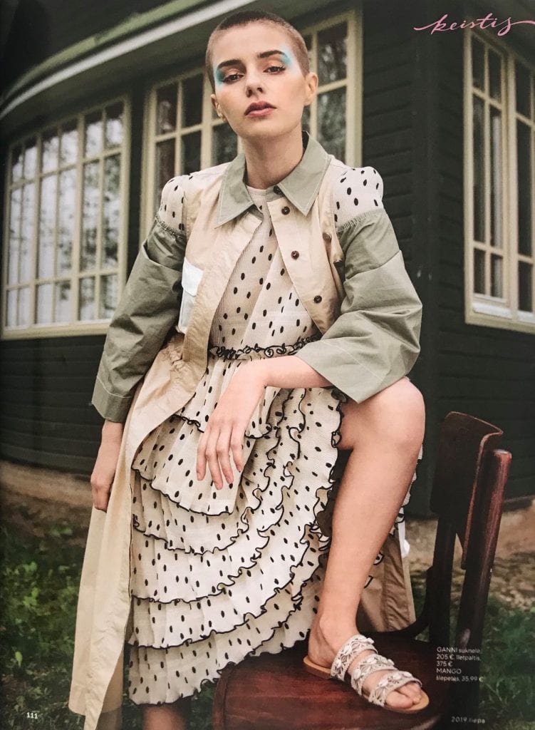 EDITORIAL. Model Monika. For LAIMĖ Magazine