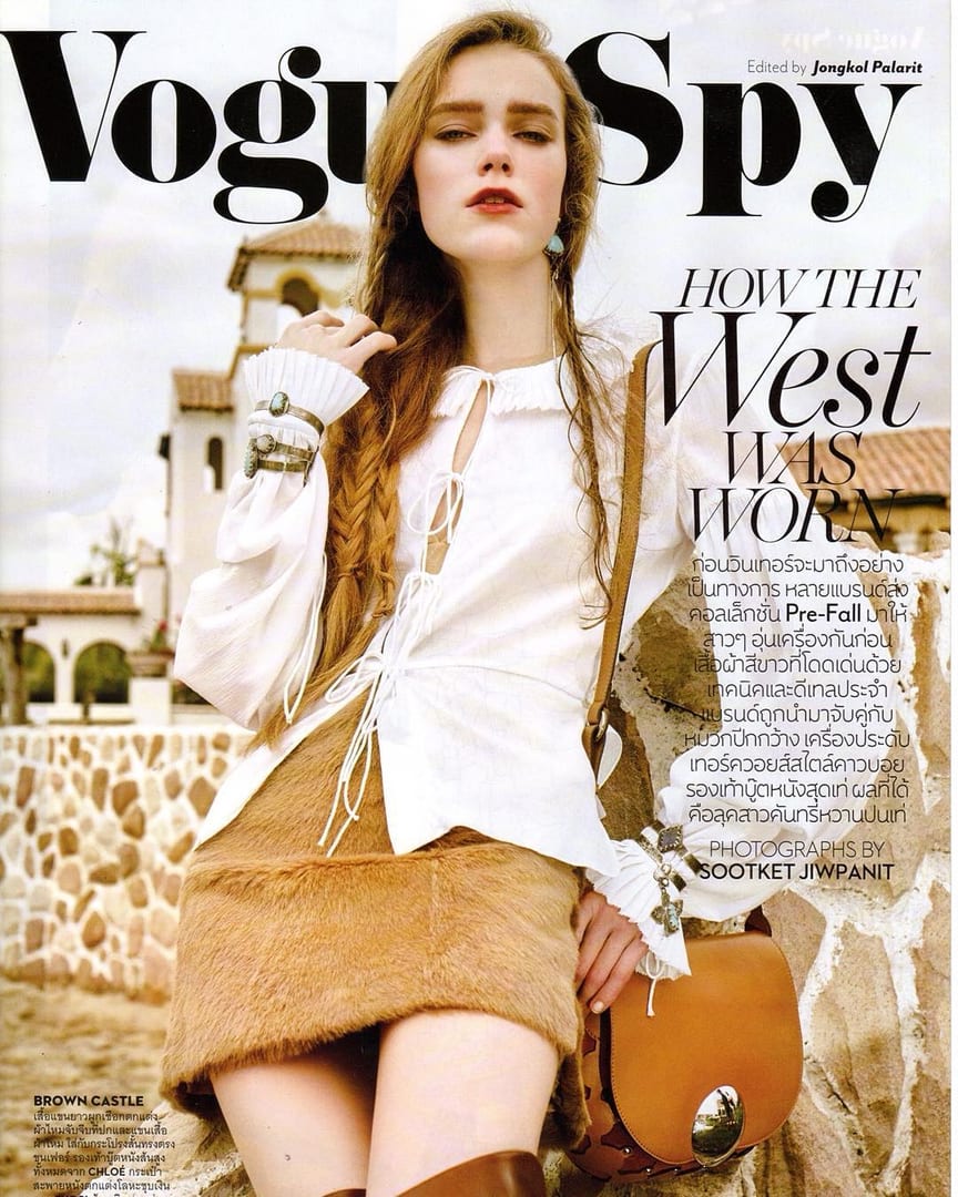 Gorgeous Ugne V for Vogue Spy in Thailand ⭐️❤️ #supermodels #modelmanagement …