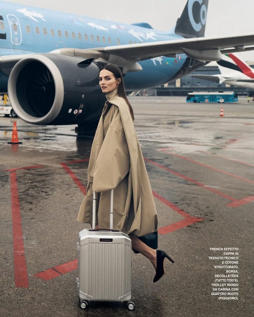 Effortlessly beautiful and graceful AGNĖ for @grazia_it 😍