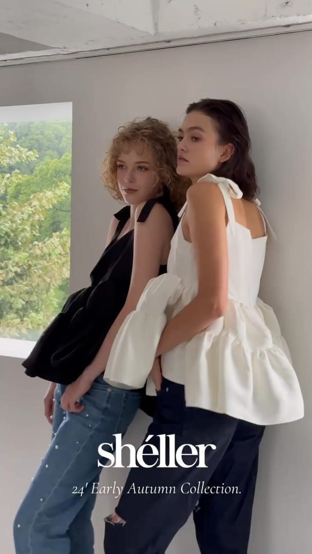 Take a look at elegant IEVA for @sheller_official !✨
