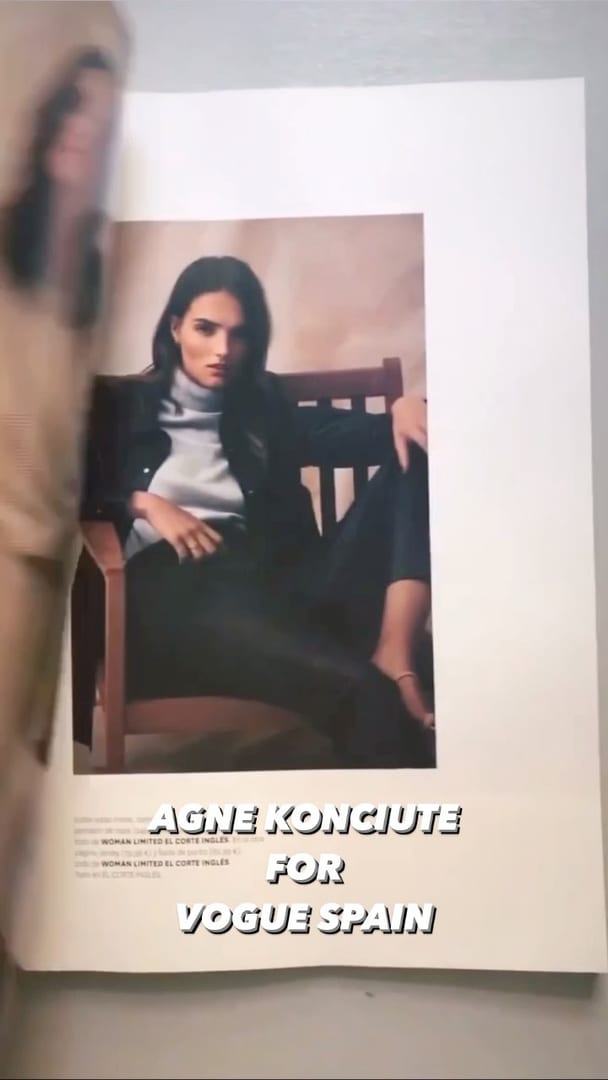Agne Konciute for Vogue Spain 2020 September Issue