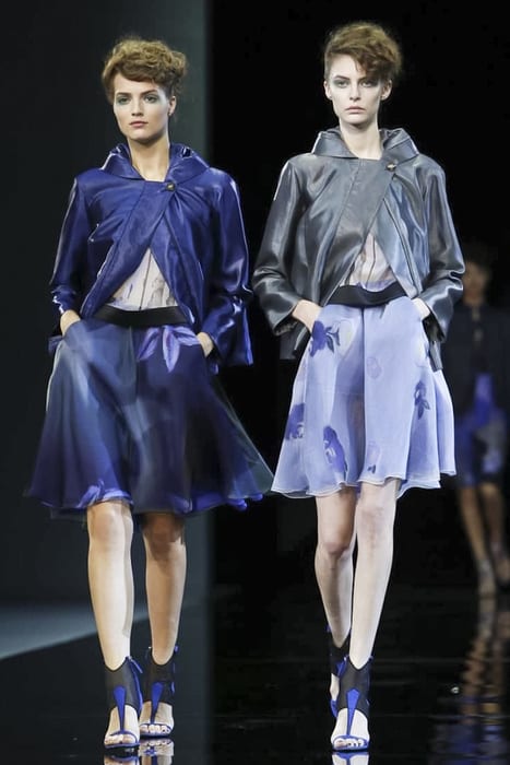 Amazing Supermodels girls Agne, Erika and Nida in Milan fashion week