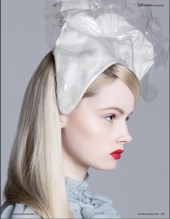 Karolina for Ellements magazine in London