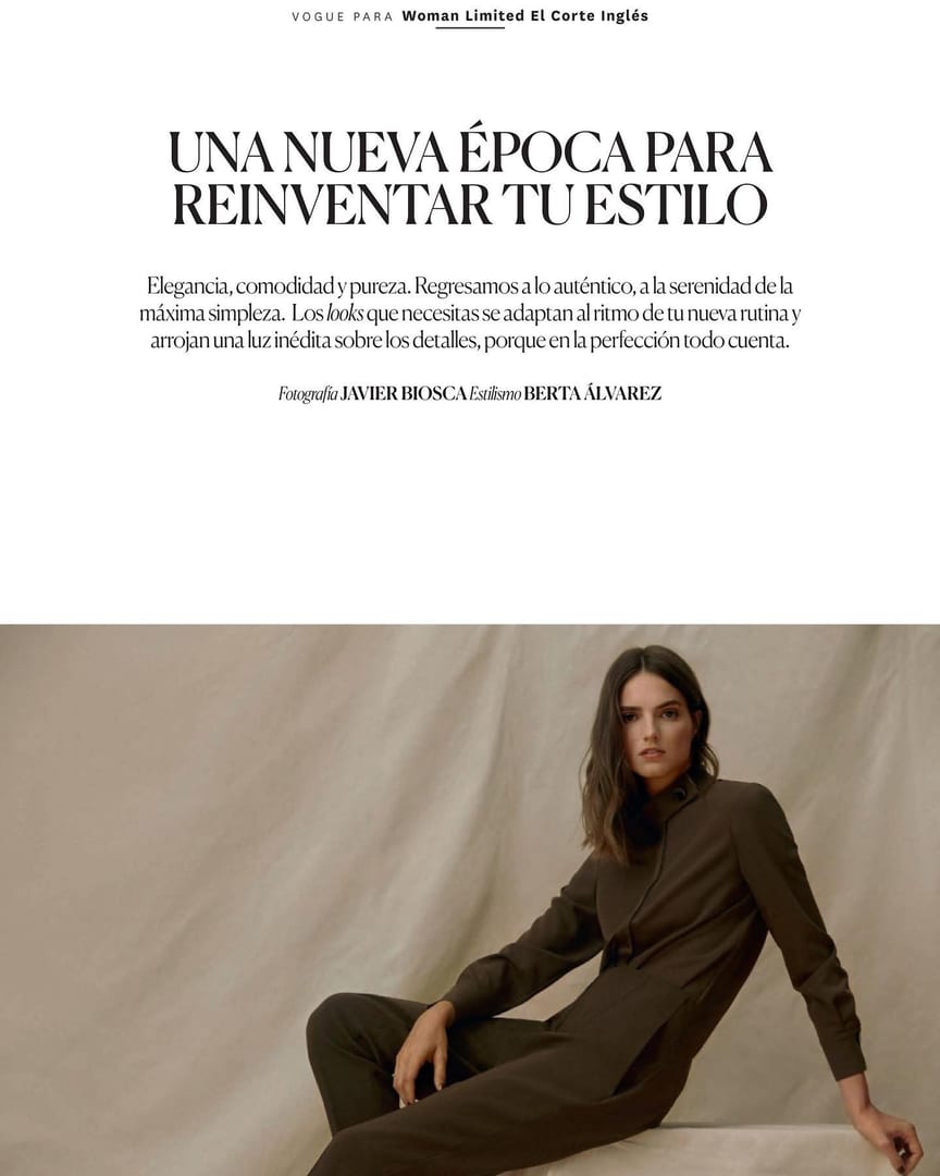 Agne Konciute for VOGUE Spain