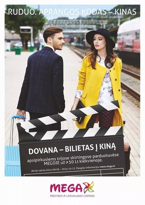 Tautvydas for "MEGA" advertising campaign!