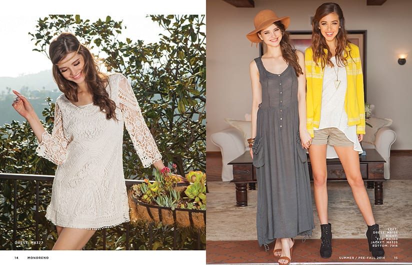 Saule for MONORENO summer '14 catalog in Los Angeles!