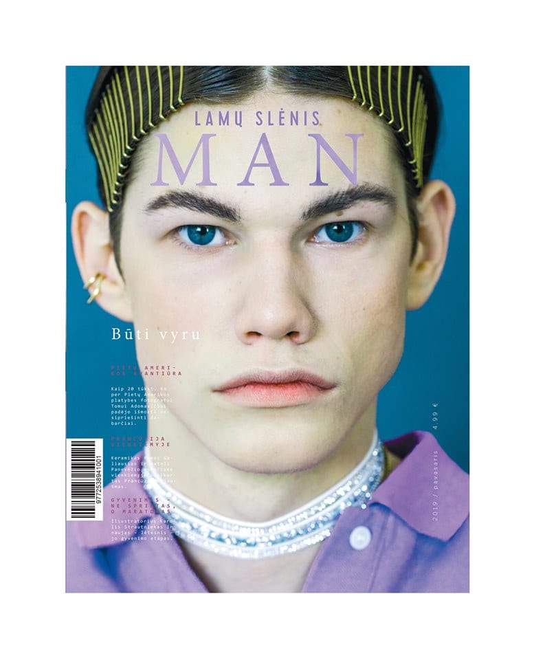 Lukas for "Lamu Slenis" Magazine Cover