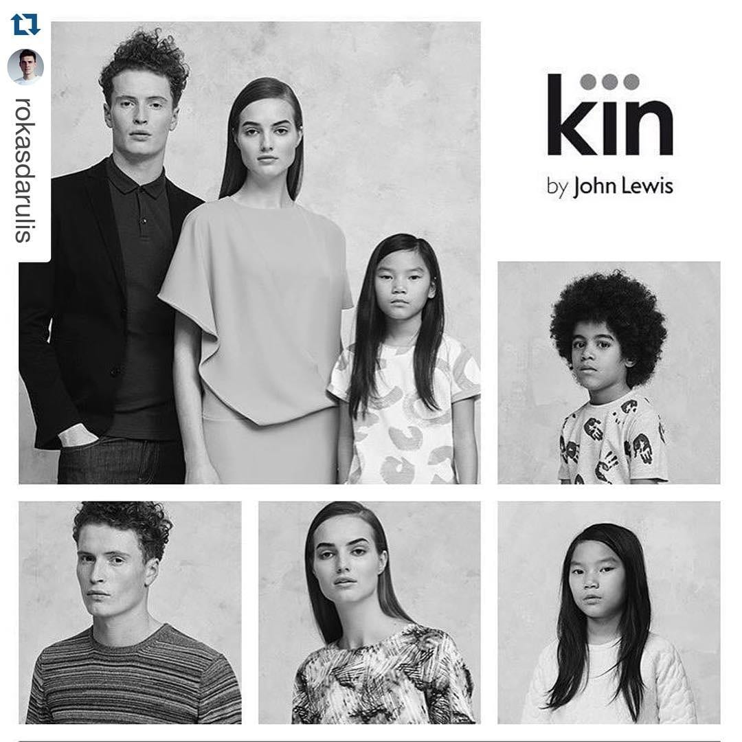 Beautiful Kin campaign by John Lewis with 👸🏼 @agnekonciute & 📷 @rokasdarulis …