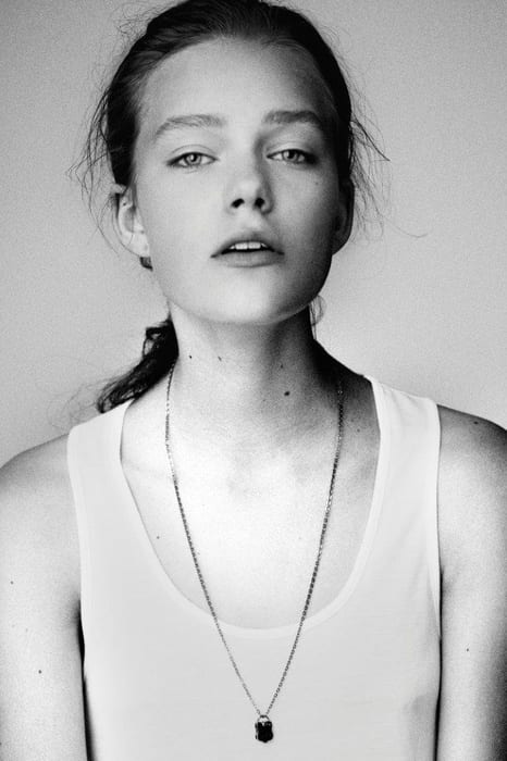 Few gorgeous portraits of Ugne from Next Milan!