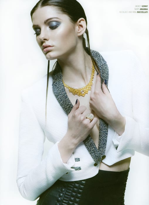 Gitos fotosesija Milane žurnalui RV de la Moda