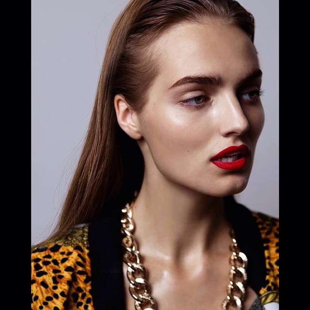#Today’s #beauty – Agne Konciute by #photographer Baldovino Barani in #Paris!…