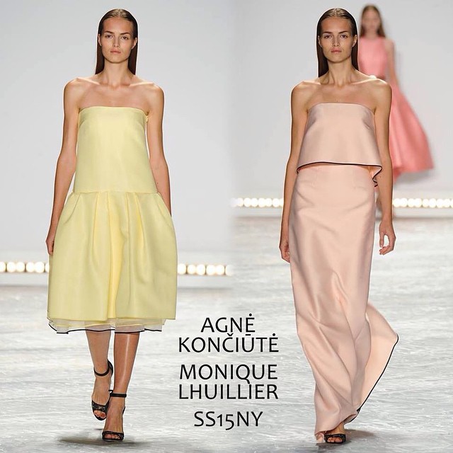 One more #look from #NewYork #fashionweek with #gorgeous Agne Konciute for Mo…