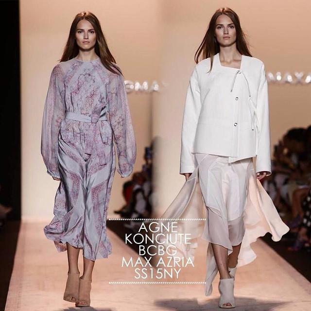 This #night #gorgeous Agne Konciute appeared at #BCBD Max Azria #fashion #sho…