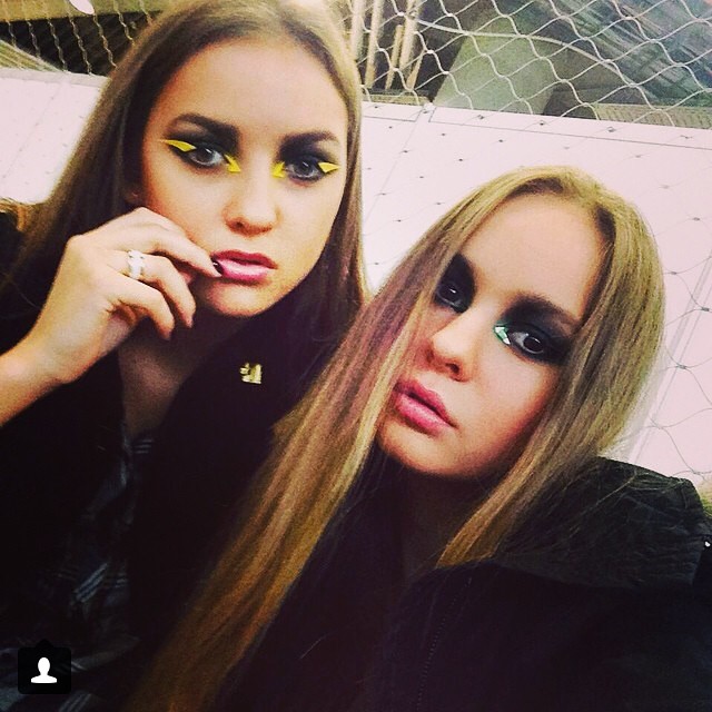 #Regram from @gretaamat #posing together with beautiful @mi_auste! These girl…