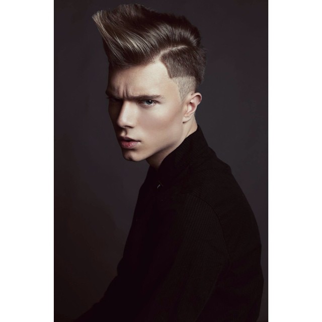 Stunning picture of Rokas by photographer Migle Golubickaite for #sharp #hair!