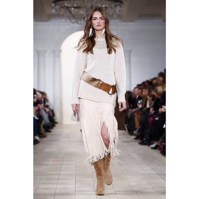 Our gorgeous angel Agne for Ralph Lauren in New York!