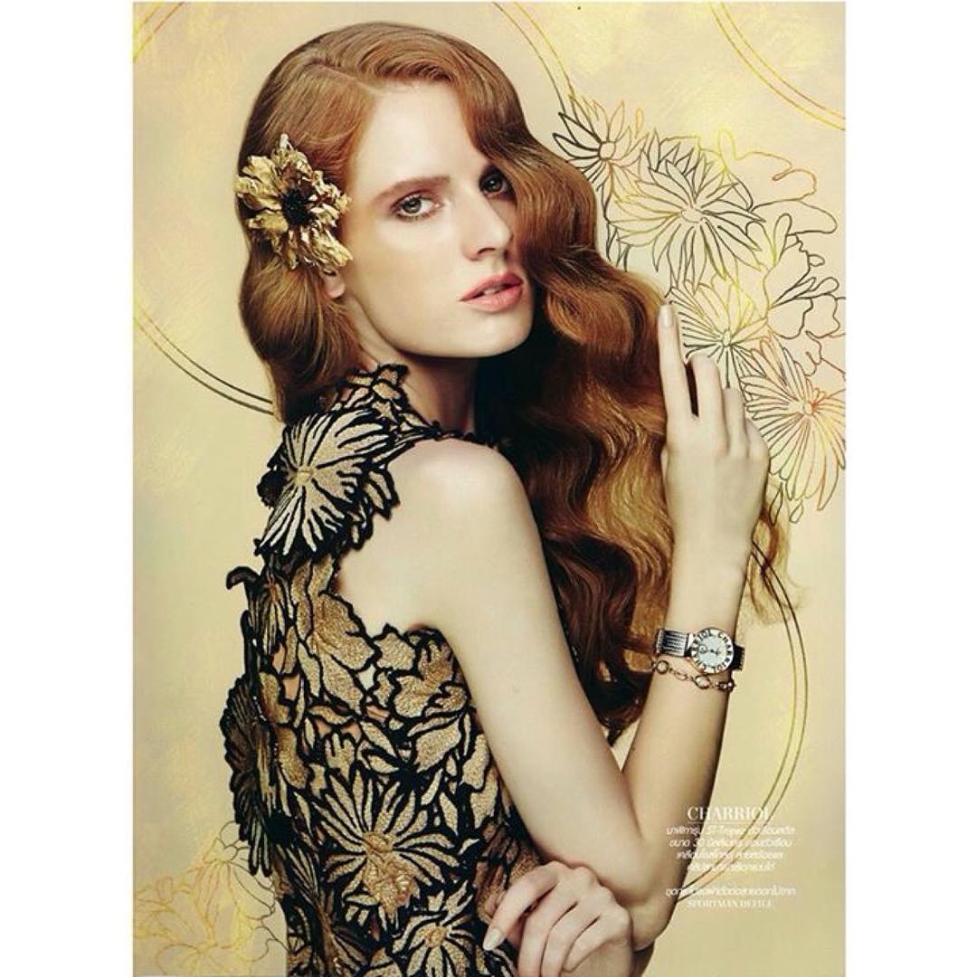 Take a look at royal looking Evelina for L’officiel in Thailand! 👑😍