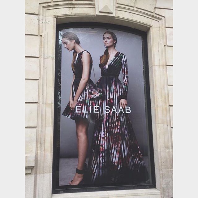 Regram from our superb @agnekonciute for Elie Saab ❤️