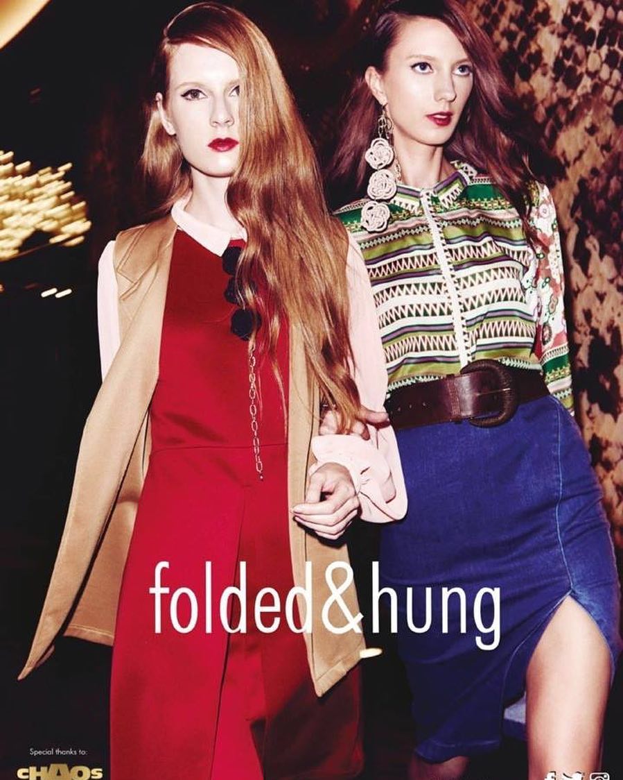 Charming Evelina M for FOLDED & HUNG campaign 🔝💖🔝💖 #supermodels #agency #lith…