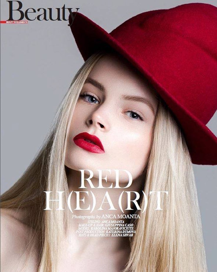 Gorgeous Karolina for Ellements magazine! 🔥😍❤️ #supermodels #makeup #beautysh…