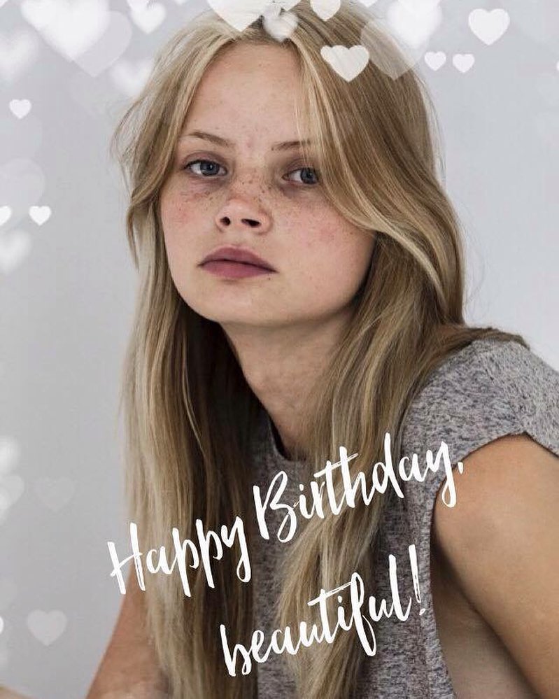 Happy Birthday, beautiful Karolina! 👑 Kisses from Supermodels! 💋💋💋 #supermode…