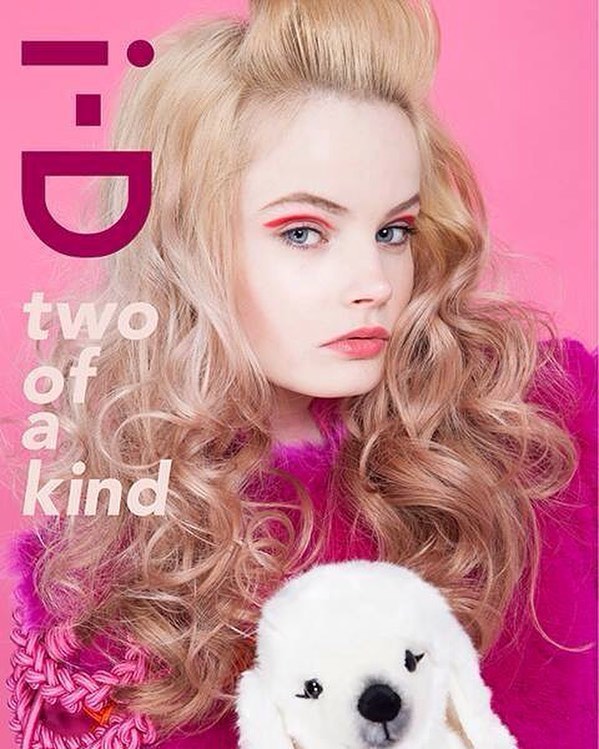 Take a look at our beautiful Karolina for i-D magazine cover 🐶💥❤️ #supermodel…